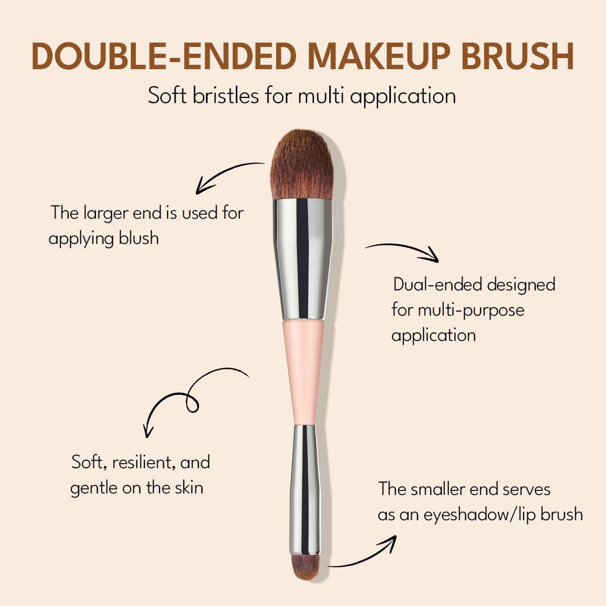 Cream Blush for Cheeks and Eye, Shimmer Eye Shadow Palette Pigmented Pink Blush Make up Sets #001 Withered Rose