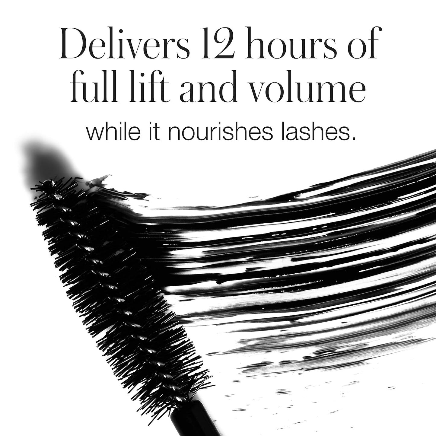 RMS Beauty Straight up Volumizing Peptide Mascara – Black, Lash-Lengthening & Thickening Formula, urishing Peptides, Waterproof, Vegan & Cruelty-Free, 8Ml