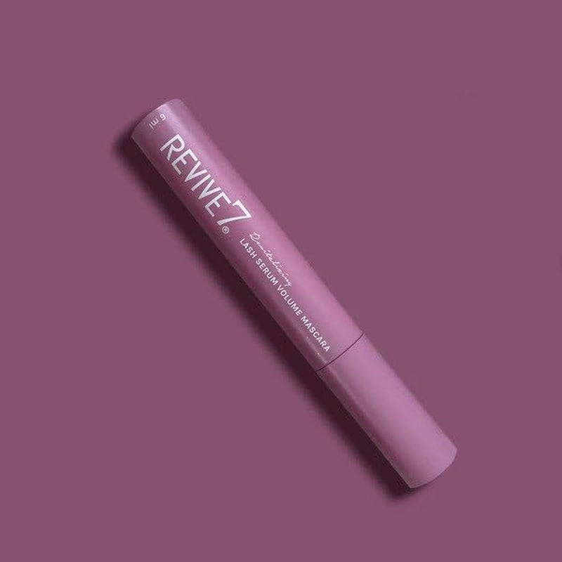 The Original Revive7 Revitalizing Lash Serum Volume Mascara - Lash Serum Smudge-Proof Formula Eye Makeup Waterproof Mascara for Length & Volume Makes Lashes Appear Longer Black Noir - 6 Ml