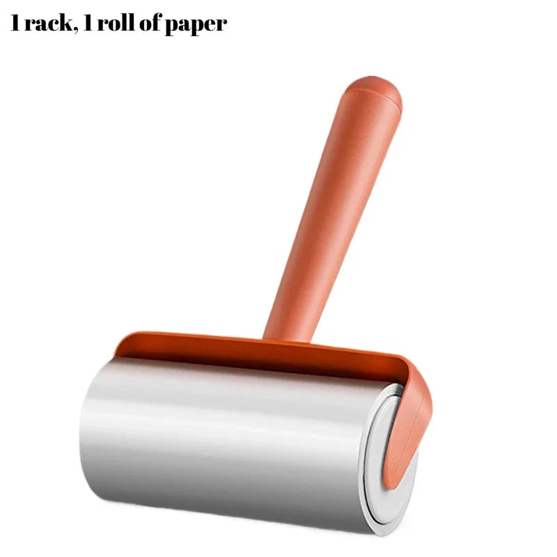 1pc Household Cleaning Tool Pet Hair Remover Clothes Cleaning Brush New Tearable Roll Paper Sticky Roller Brush Plush Razor