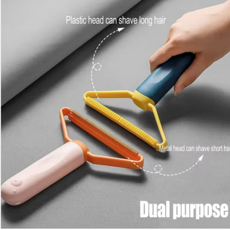 Pet Hair Remover Cat Hair Remover Double-sided Sofa Clothes Shaver Lint Rollers for Cleaning Cat Comb Brush Removal Mitts Brush