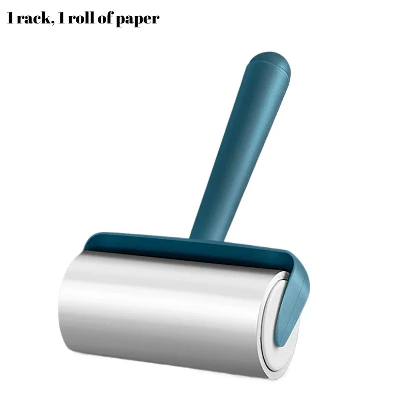 1pc Household Cleaning Tool Pet Hair Remover Clothes Cleaning Brush New Tearable Roll Paper Sticky Roller Brush Plush Razor