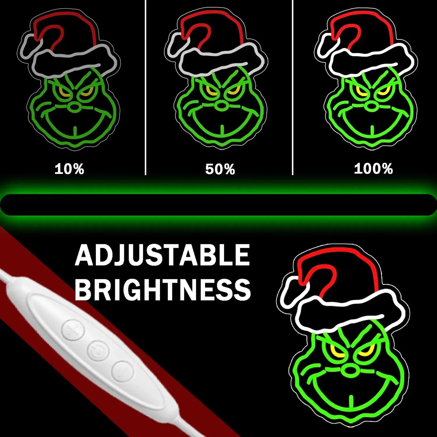 Christmas Neon Signs LED Neon Lights A Great Gift for Children for Wall Decor Bedroom Livingroom Christmas Party Decorations