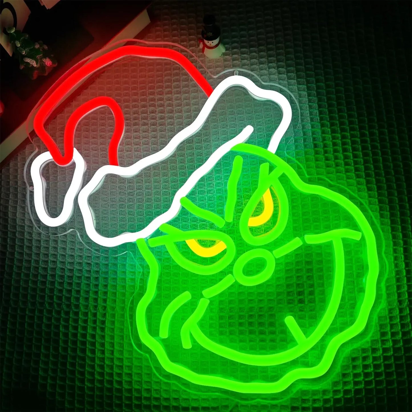 Christmas Neon Signs LED Neon Lights A Great Gift for Children for Wall Decor Bedroom Livingroom Christmas Party Decorations