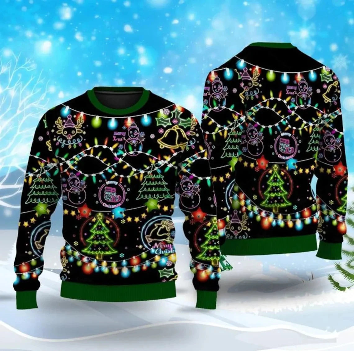 2026 Casual Ugly Sweater Party Christmas Gift Santa Claus Graphic Pullover Men's 3d Printing Funny Sweatshirts Autumn Hoodies