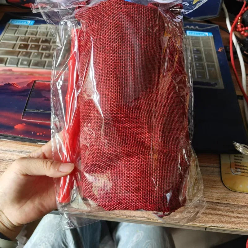 Bendable Christmas Tree Fluffy Green Desktop Xmas Tree with Ladder Grinch Themed Holiday Decor Festive Home Office Decoration