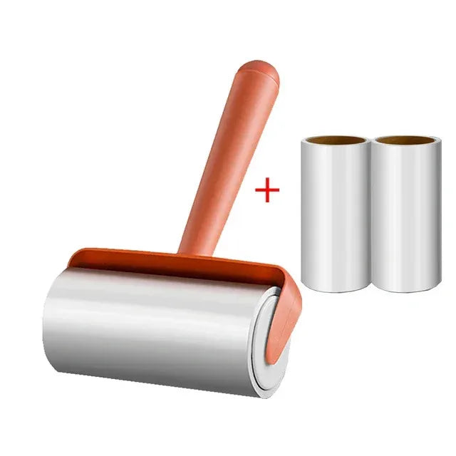 1pc Household Cleaning Tool Pet Hair Remover Clothes Cleaning Brush New Tearable Roll Paper Sticky Roller Brush Plush Razor