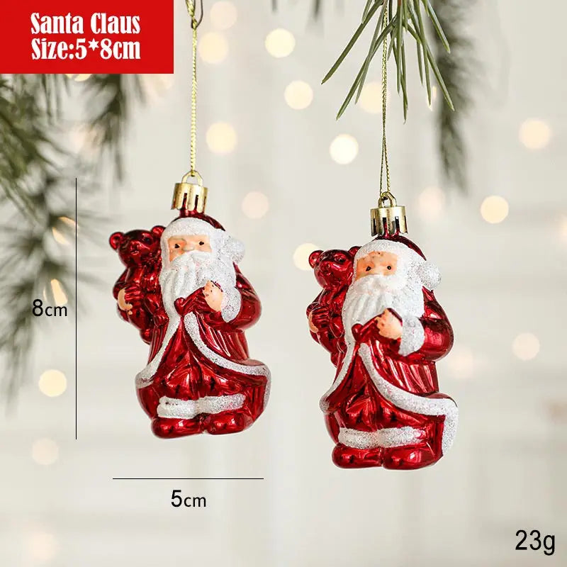 Miniature Artificial Christmas Tree Mini Christmas Pine Small Christmas Decoration Supplies DIY Party HomeTabletop Ornament Xmas