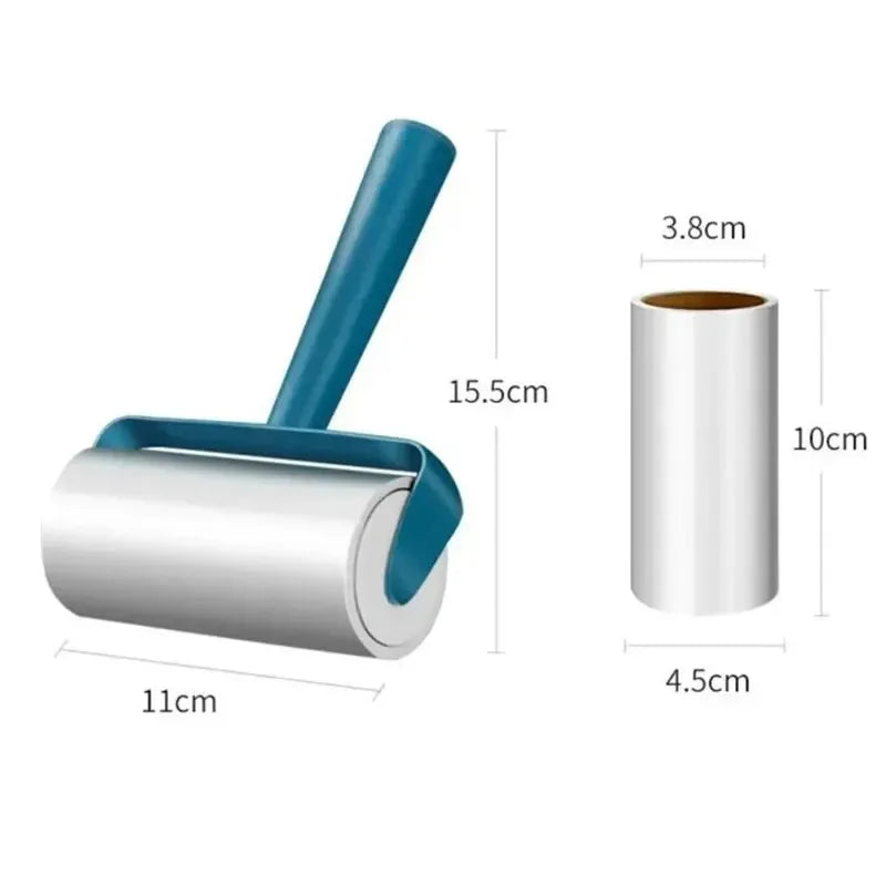 1pc Household Cleaning Tool Pet Hair Remover Clothes Cleaning Brush New Tearable Roll Paper Sticky Roller Brush Plush Razor