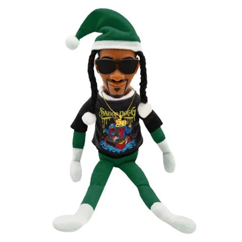 Christmas Elf Doll with Snoop on a Stoop Exquisite Gift Box Accessory Table Christmas Tree Decorations for Home Plush Toys