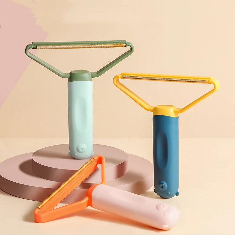 Pet Hair Remover Cat Hair Remover Double-sided Sofa Clothes Shaver Lint Rollers for Cleaning Cat Comb Brush Removal Mitts Brush