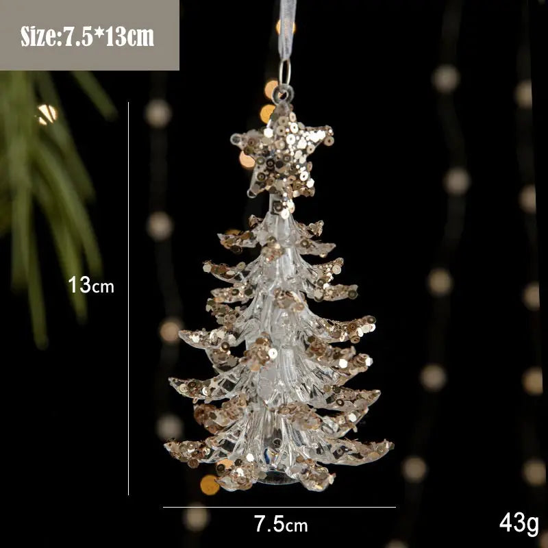 Miniature Artificial Christmas Tree Mini Christmas Pine Small Christmas Decoration Supplies DIY Party HomeTabletop Ornament Xmas