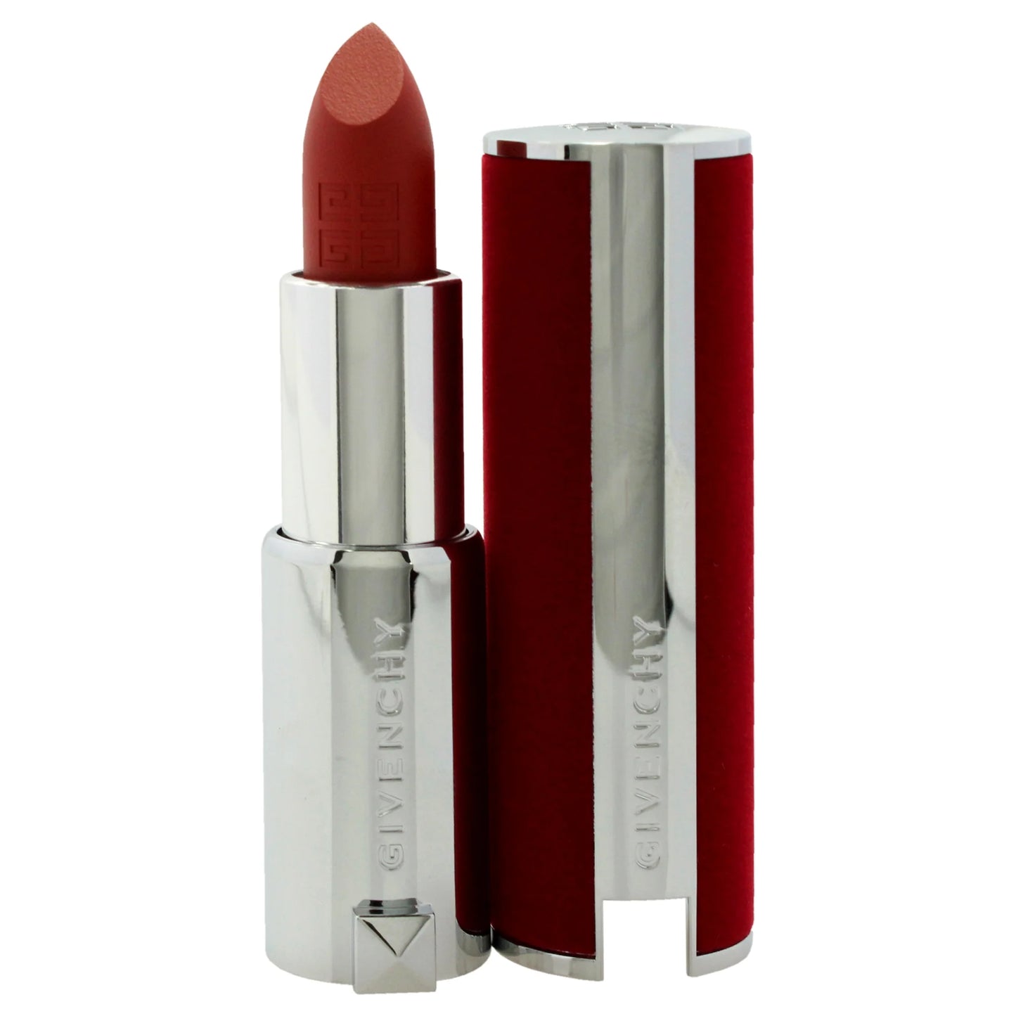 Le Rouge Deep Velvet Matte Lipstick - 34 Rouge Safran , 0.12 Oz Lipstick