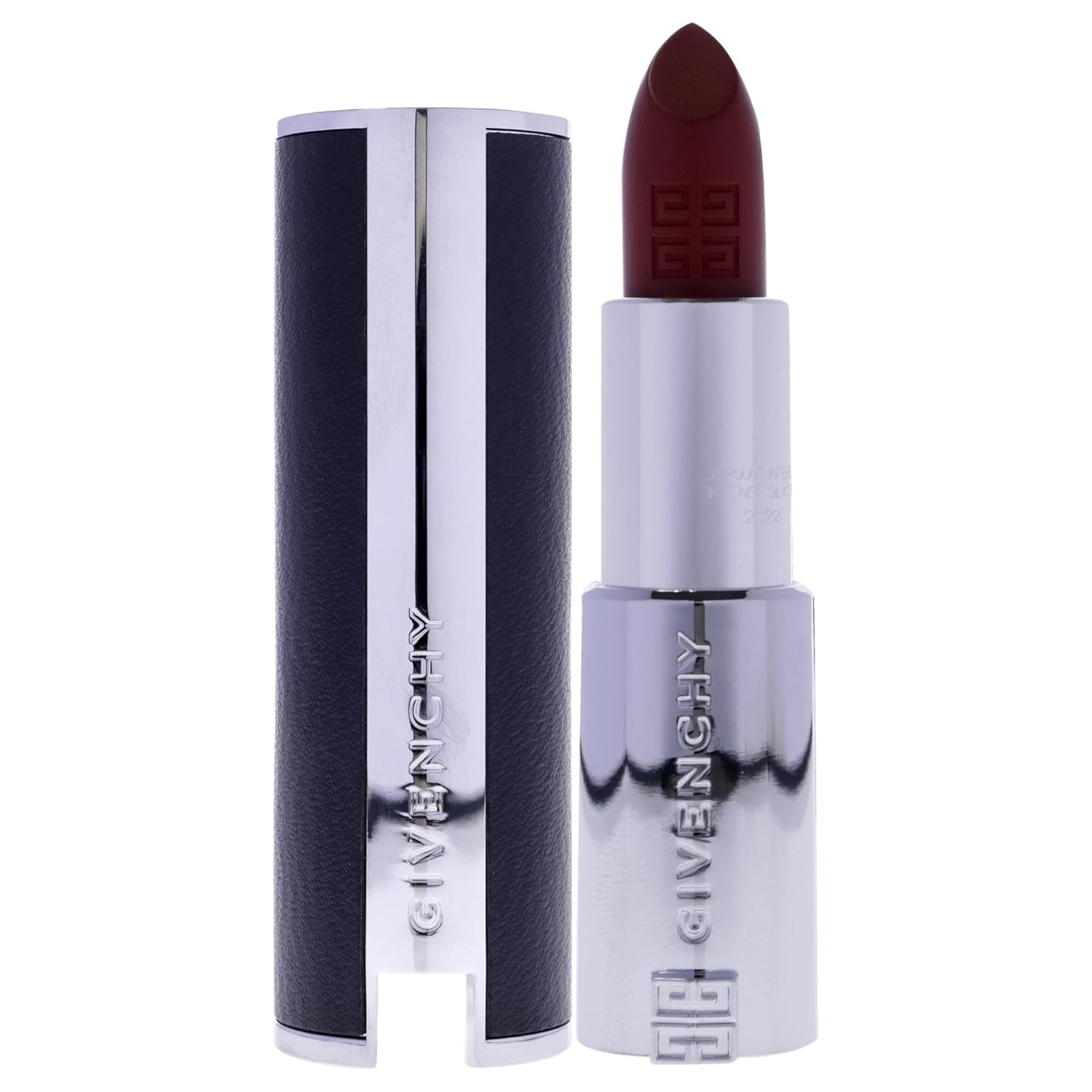 Le Rouge Interdit Intense Silk Lipstick - N37 Rouge Graine for Women - 0.11 Oz Lipstick