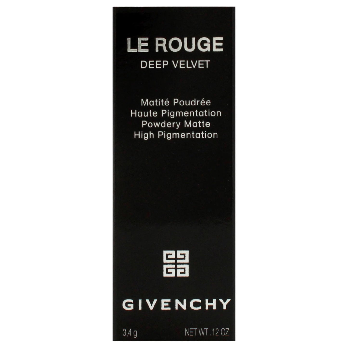 Le Rouge Deep Velvet Matte Lipstick - 34 Rouge Safran , 0.12 Oz Lipstick