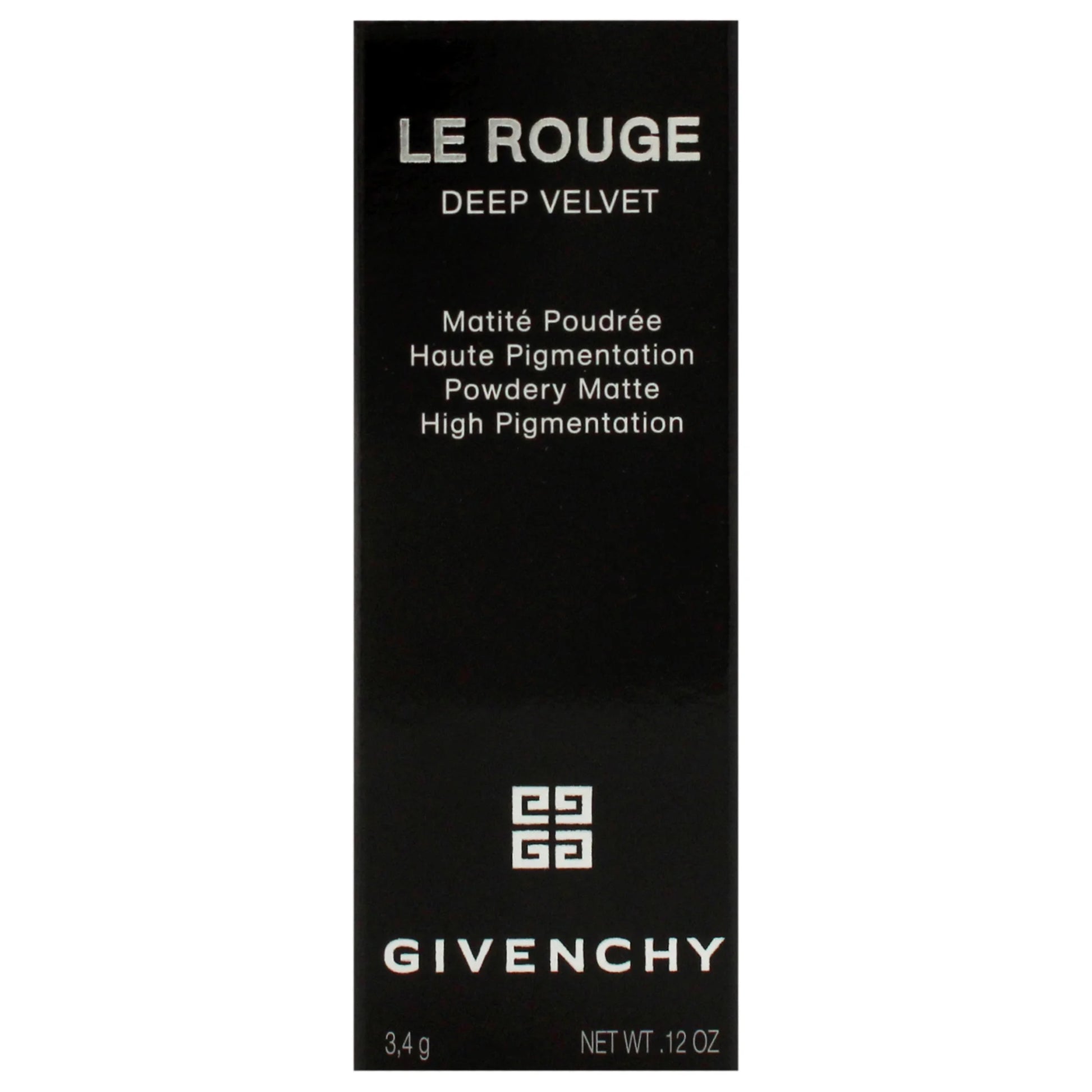 Le Rouge Deep Velvet Matte Lipstick - 34 Rouge Safran , 0.12 Oz Lipstick