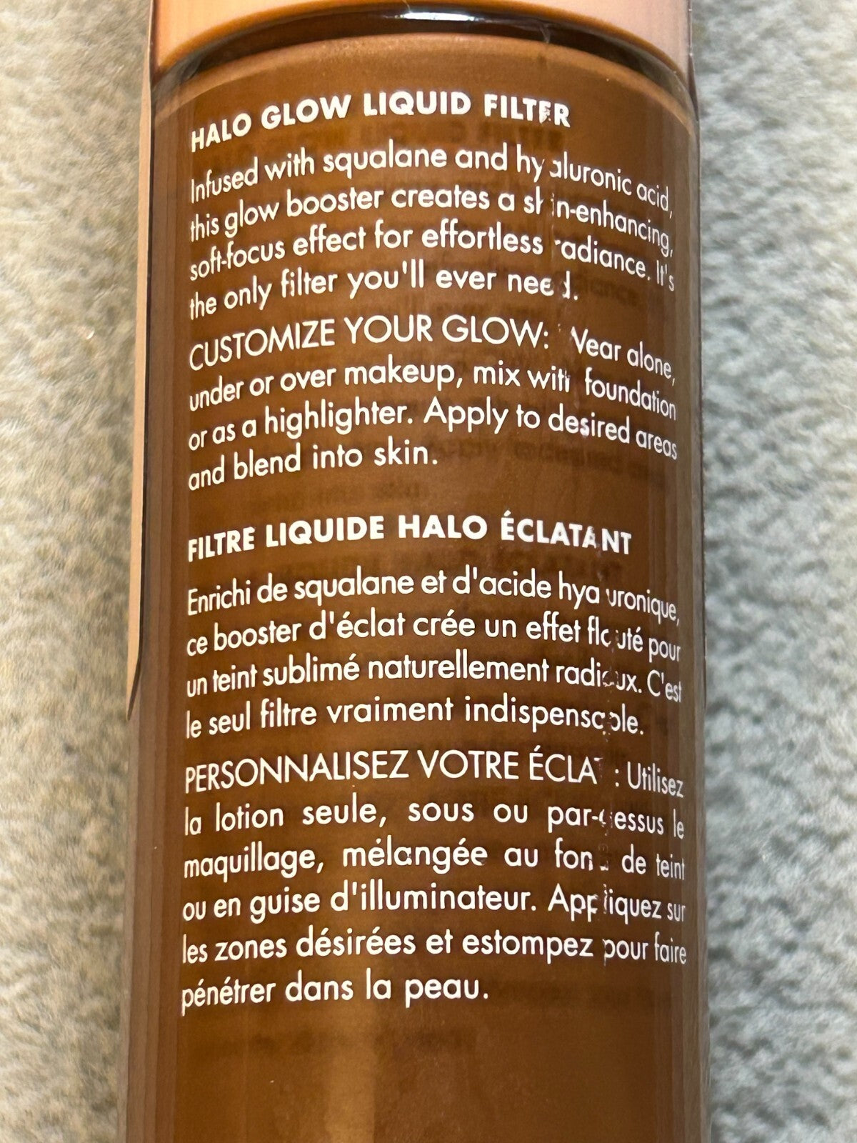 E.L.F. Halo Glow Liquid Filter, Glow Booster for Radiant Skin, 1.06 Fl. Oz.