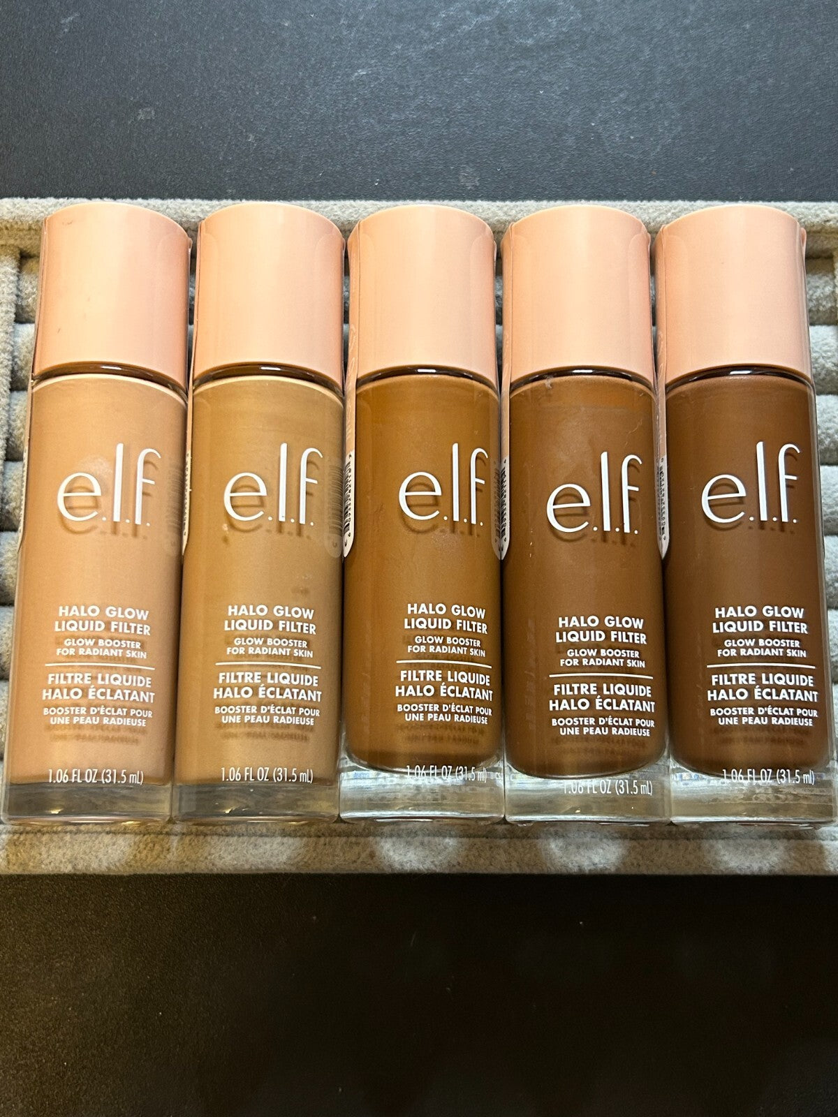 E.L.F. Halo Glow Liquid Filter, Glow Booster for Radiant Skin, 1.06 Fl. Oz.